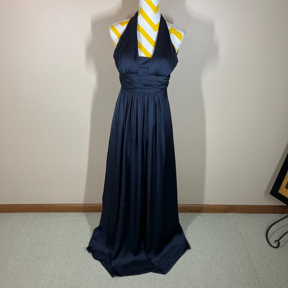 NWOT JS Boutique Navy Dress Gown size 6